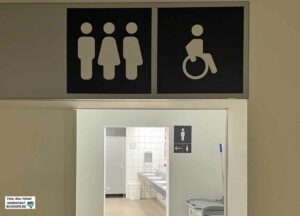 Gendergerechte Toiletten - WC m-w-d barrierefrei Behinderten-Toilette