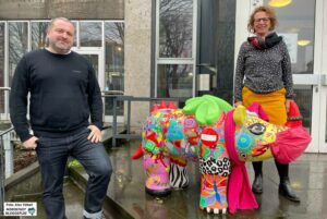 Mirza Demirović ist für die Kinder- und Jugendförderung in der Nordstadt zuständig und Dr. Annette Frenzke-Kulbach ist Leiterin des Jugendamtes. Foto: Alex Völkel