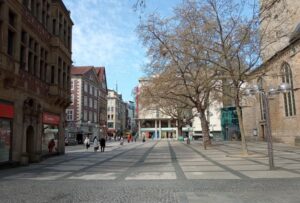 Während der Pandemie herrschte in der City über weite Strecken gähnende Leere. Foto: Hannes Czech