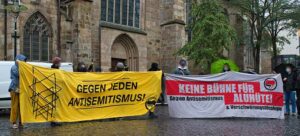 Antisemitismus gibt es in vielen Varianten - bei Anti-Israel-Protesten wie auch bei „Querdenkern“. Foto: David Peters