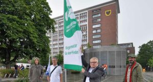Auch Dortmund setzte ein Zeichen - und wähnt sich in guter Gesellschaft von allein 400 deutschen Städten. Foto: Anja Kador