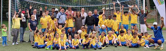 Am Montag startete das brasilianische Fußball-Camp in Marten.