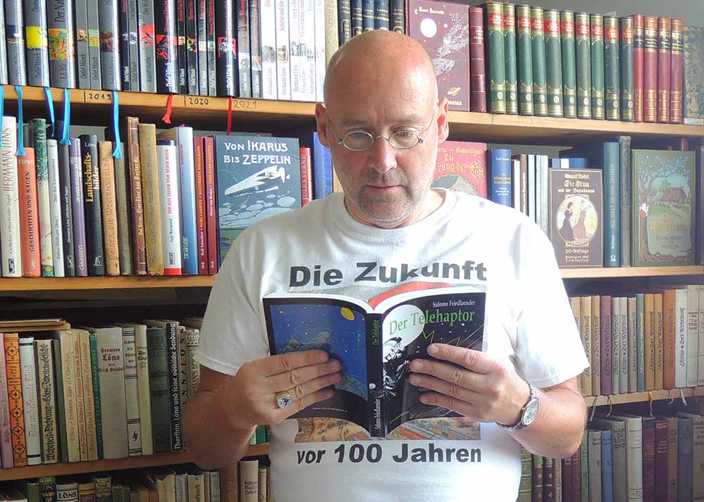 Zeichen gegen Antisemitismus: Dortmunder Verleger ehrt den bedeutendsten jüdischen Science Fiction Autoren anlässlich seines 150. Geburtstags mit SF-Jubiläumsbuch