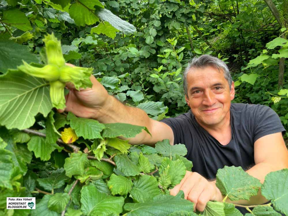 Askin Dündar würde nur ungern seinen Garten verlassen.