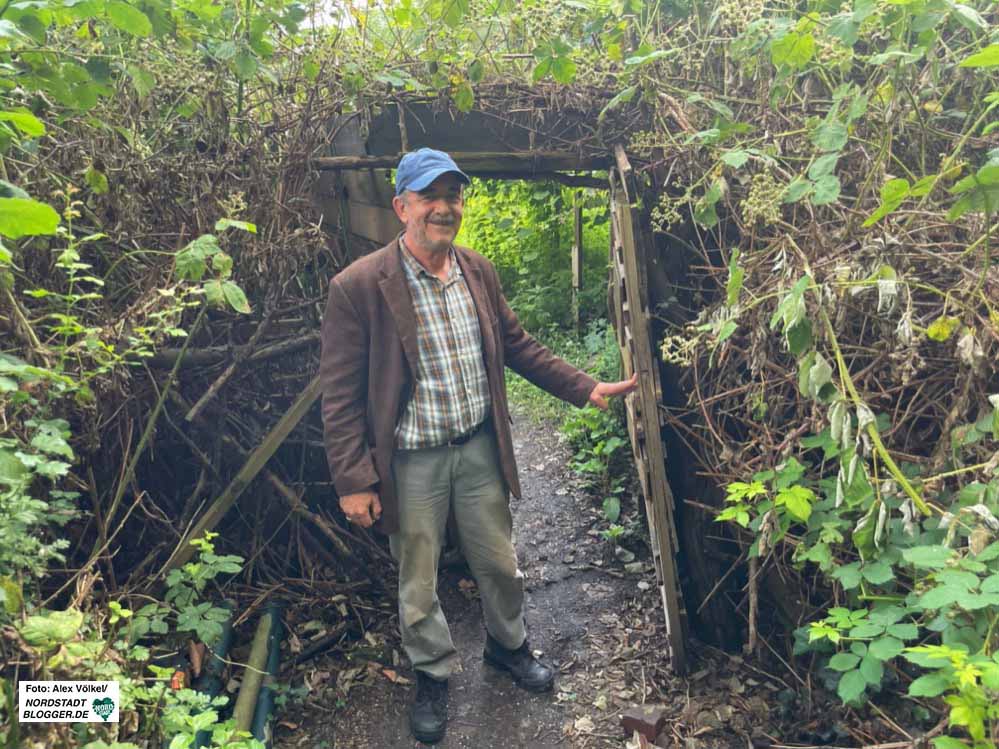 Senol Muslu, der Vorsitzende des Gemüsegartenvereins „Yesil Bostan“. Foto: Alex Völkel