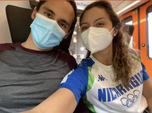 Maria Viktoria Schutzmeier (21) reist mit ihrem Freund Miguel Mena (24) nach Tokio. Foto: privat