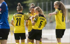 Die Spiele der BVB-Frauen sind live im Stadion sowie online zu verfolgen.