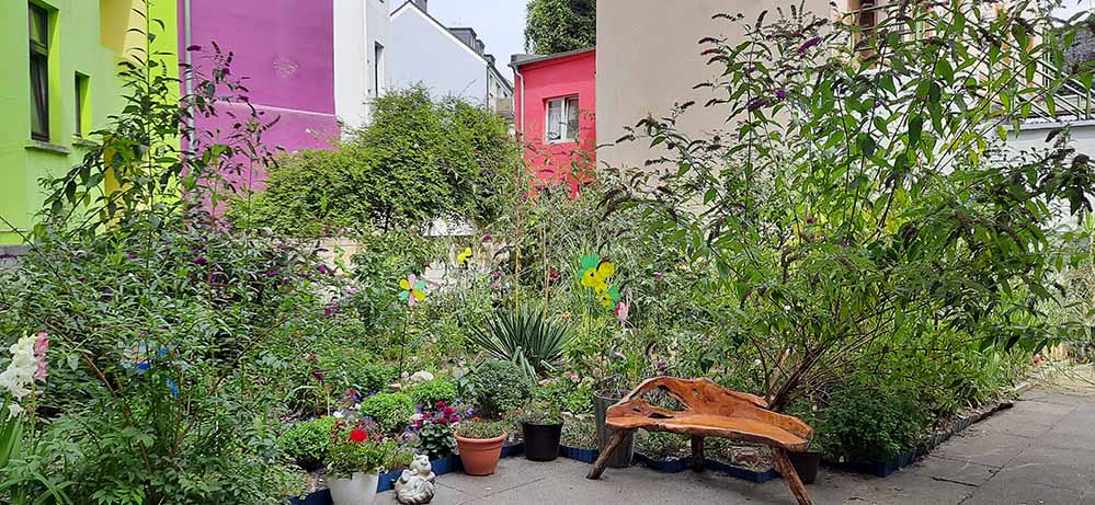 Ideen für Balkon, Vorgarten, Innenhof und den öffentlichen Raum sind willkommen.