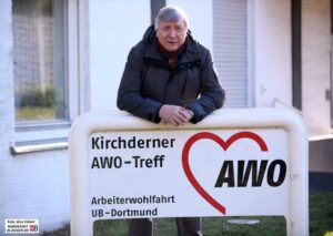 Die Räumlichkeiten der AWO Kirchderne sind für Bodo Champignon ein zweites Zuhause.