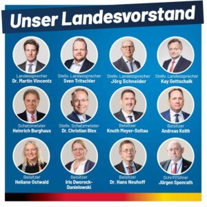 Die AfD-NRW hat ihren Landesvorstand neu gewählt. Lucassen und Helferich traten nicht an.