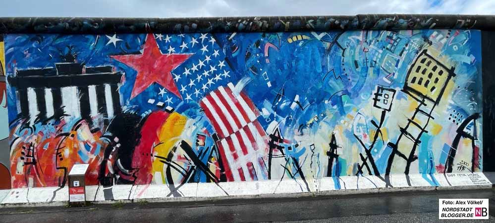 Droht ein neuer „Eiserner Vorhang“? Die alten Überbleibsel dienen - an der East Side Gallery in Berlin - nur noch als Kunstwerk und Mahnmal.