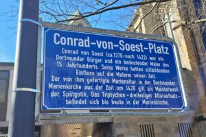 Der Platz würde nach dem Conrad von Soest, einem Dortmunder Künstler der Spätgotik, benannt.