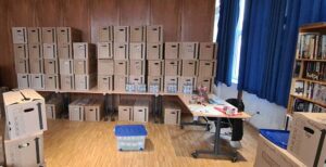 In der Jüdischen Kultusgemeinde Dortmund werden seit Tagen Spenden gesammelt. Mittwoch startet der erste Hilfskonvoi.