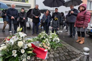 Die Stadt und die Familie hatten gemeinsam ein stilles Gedenken am Tatort abgehalten.