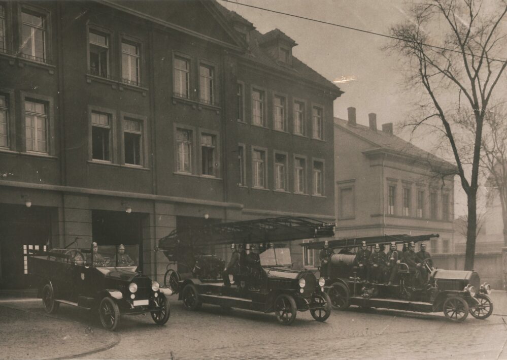 Die Nordwache an der Münsterstraße, 1922 (Archiv Feuerwehr Dortmund)