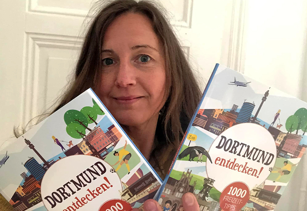 Autorin Katrin Pinetzki hat für ihre neues Buch jeden der zwölf Dortmunder Bezirke porträtiert.