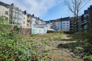 Auf dieser Fläche in der Barmer Straße soll ein Gemeinschaftsgarten angelegt werden.