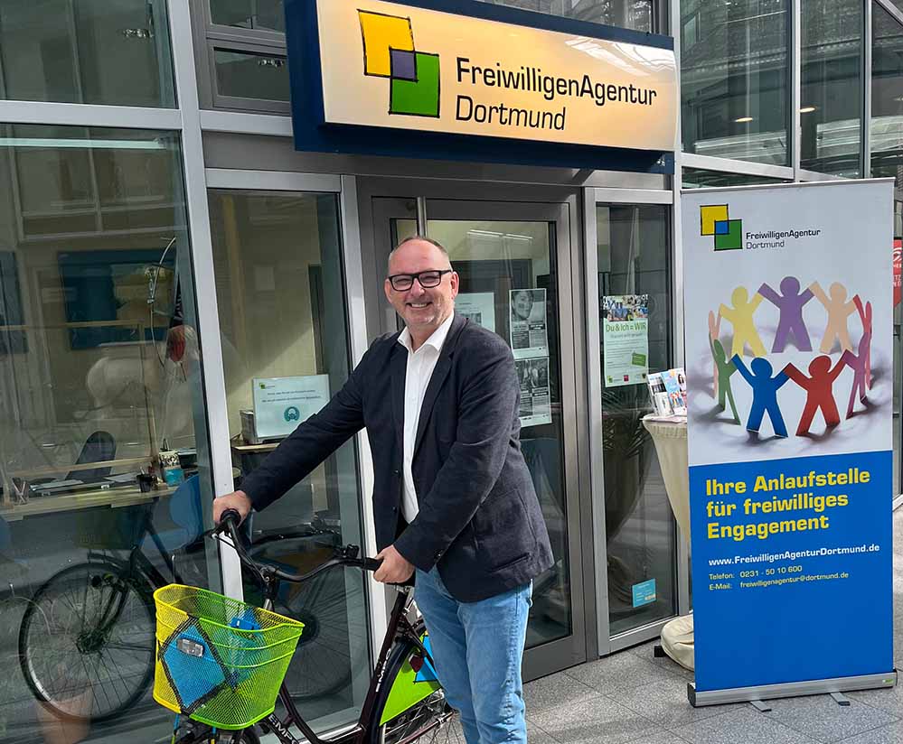 Gunther Niermann ist neuer Vorsitzender der FreiwilligenAgentur Dortmund e.V.