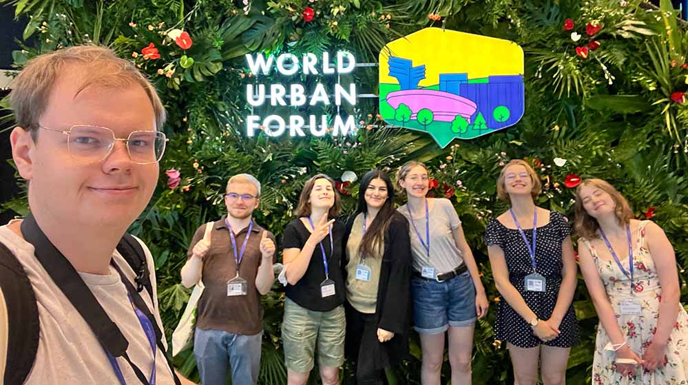 Seit Samstag sind die Dortmunder:innen beim 11. „World Urban Forum“ in polnischen Katowice.