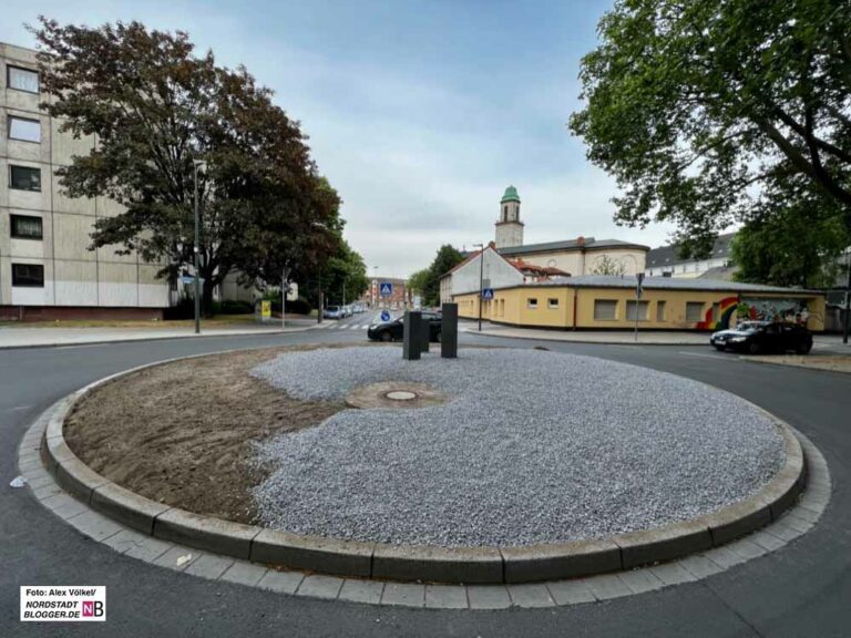Skurriler Kreisverkehr Ist das ein des Grauens“ oder doch