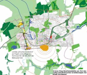 Der Grüne Ring ist zentraler Bestandteil der Planungen.