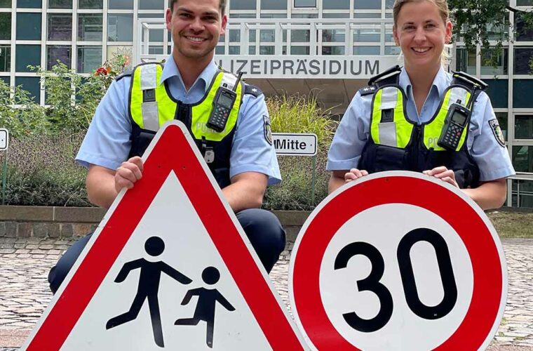 Vorsicht, Schulkinder: Die Polizei in Dortmund bittet um Achtsamkeit und Vorsicht im Straßenverkehr.