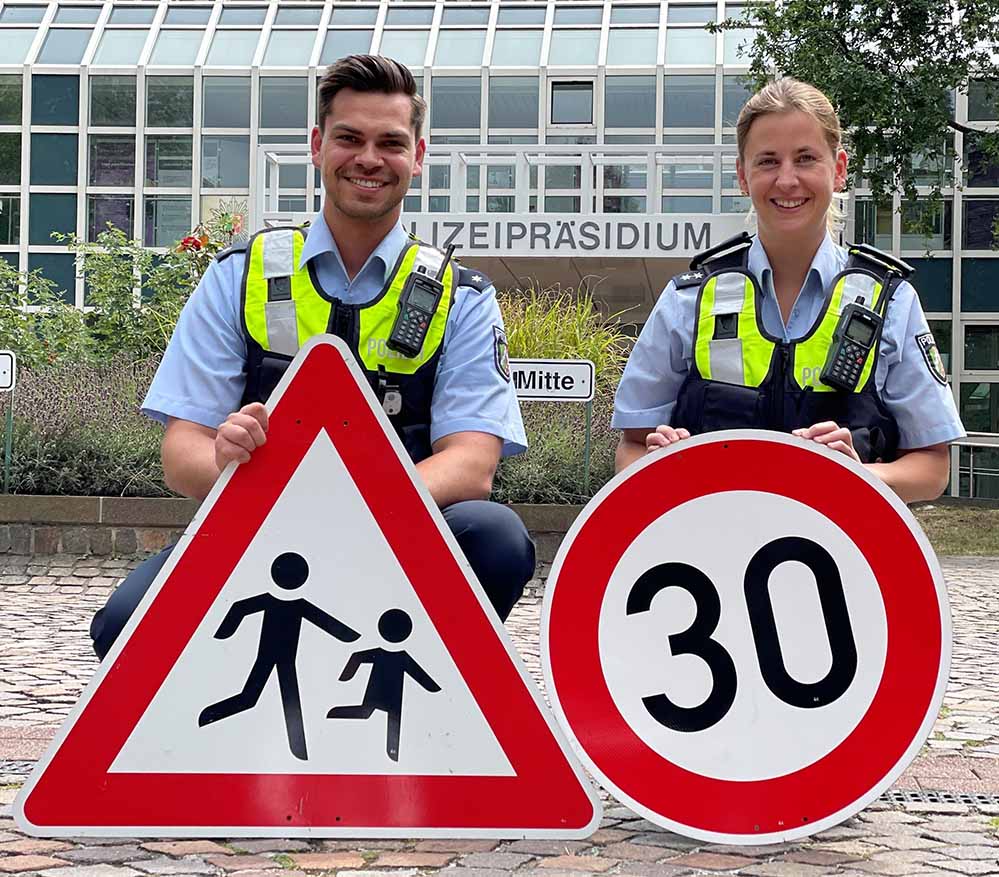 Vorsicht, Schulkinder: Die Polizei in Dortmund bittet um Achtsamkeit und Vorsicht im Straßenverkehr.