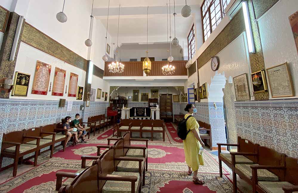 Einblick in die Synagoge in Marrakesch (2022)