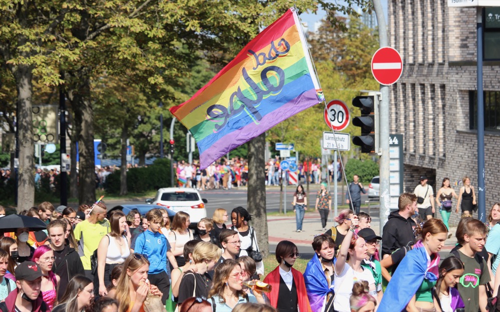 7.000 Menschen feierten am vergangenen Wochenende die Rechte von queeren Personen.