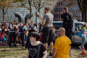 Dortmunder Neonazis fotografierten den CSD.