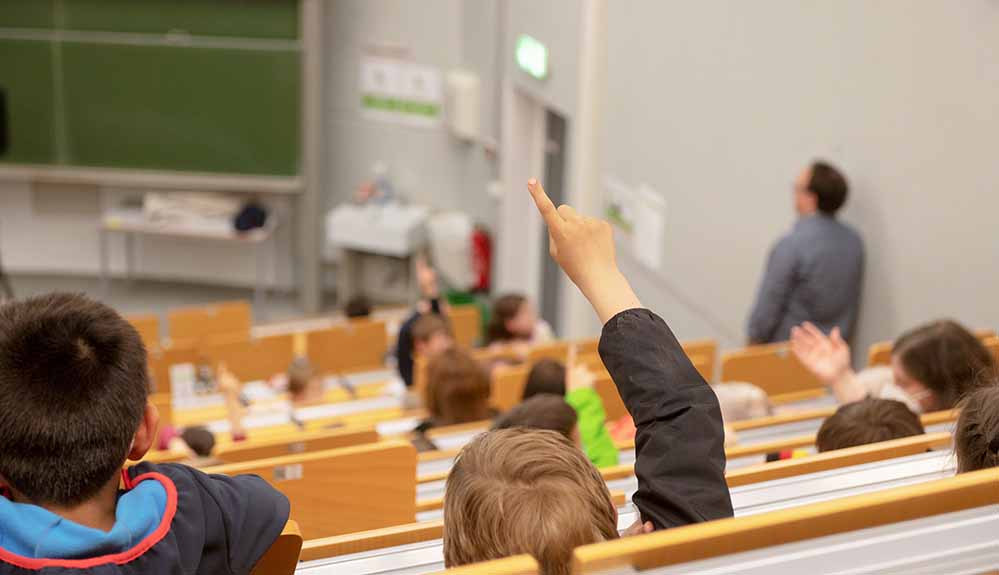 Die Auftaktveranstaltung zur KinderUni im Wintersemester 2022/23 findet am 28. Oktober statt.