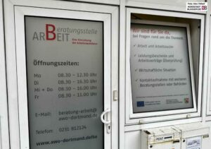 Die Beratungsstelle Arbeit in der Leopoldstraße 16-20 - das ehemalige Arbeitslosenzentrum Dortmund - ist für weitere drei Jahre gesichert.