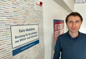 Szabolcs Sepsi, Regionalleiter bei „Faire Mobilität“ für NRW und Niedersachsen.