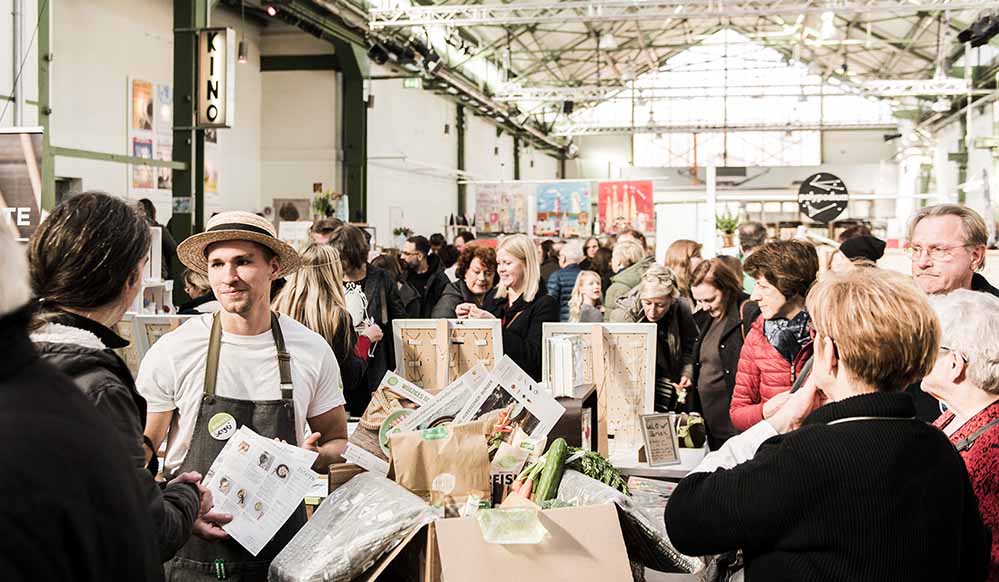 Auf dem Pop-Up-Markt finden sich die verschiedensten kreativen Produkte.