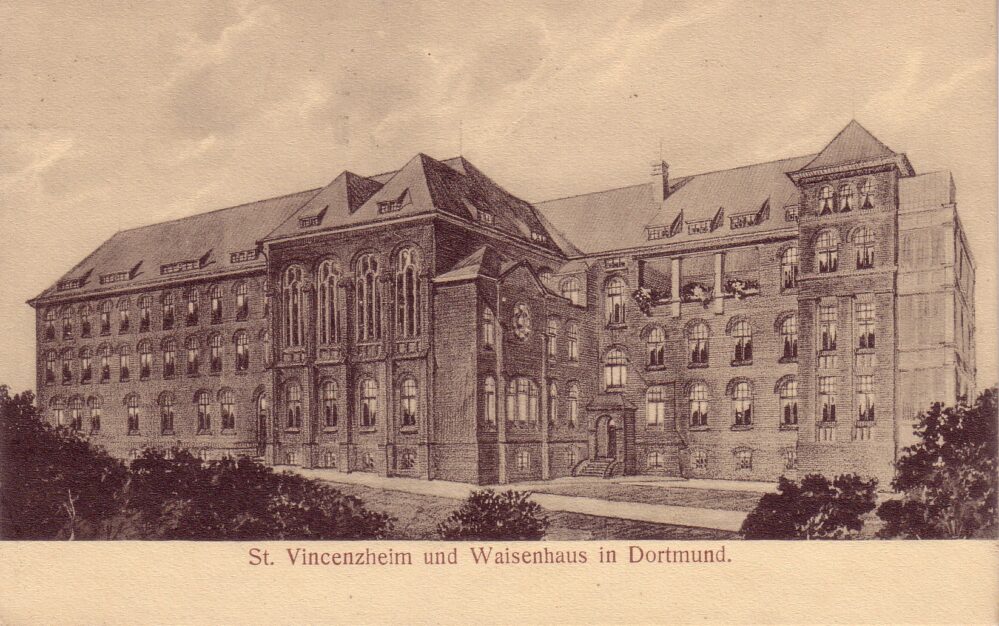 Gesamtansicht St. Vincenzheim, um 1919