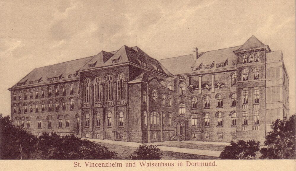 Gesamtansicht St. Vincenzheim, um 1919
