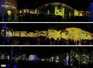 Impressionen von der Eröffnung von „Phoenix des Lumières“ in der Phoenixhalle in Hörde.