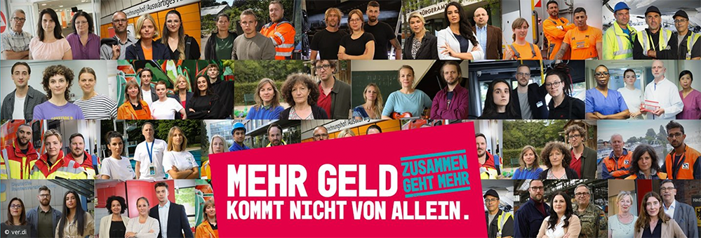 „Ob Pandemie oder die Folgen des Krieges in der Ukraine - der öffentliche Dienst ist gefordert wie nie: Die Belegschaften werden sich in dieser Tarifrunde nicht mit warmen Worten abspeisen lassen“, erklärt ver.di-Chef Frank Werneke.