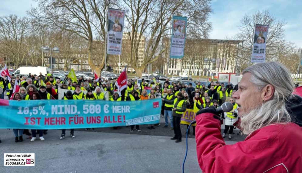 David Staercke, Gewerkschaftssekretär von ver.di.