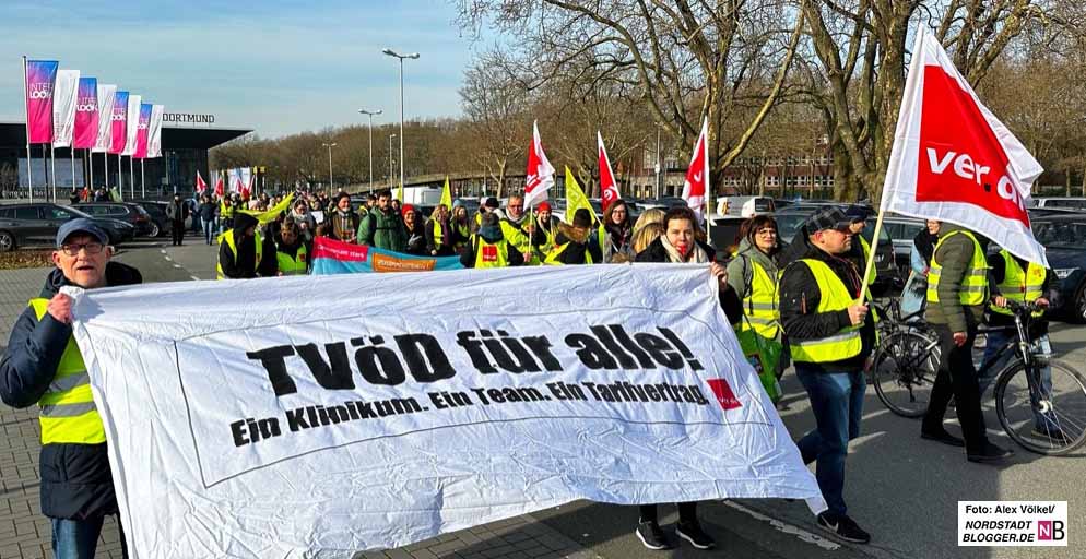 Warnstreiks begleiten die Tarifverhandlungen im Öffentlichen Dienst.