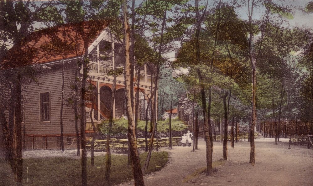 Im Oesterholz-Park, Ansichtskarte um 1905/10
