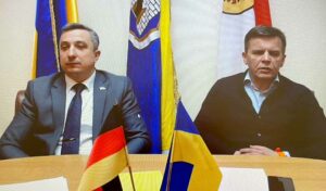 In einer Videokonferenz haben Dortmund und Schytomyr die weiteren Schritte der Solidaritätspartnerschaft besprochen.