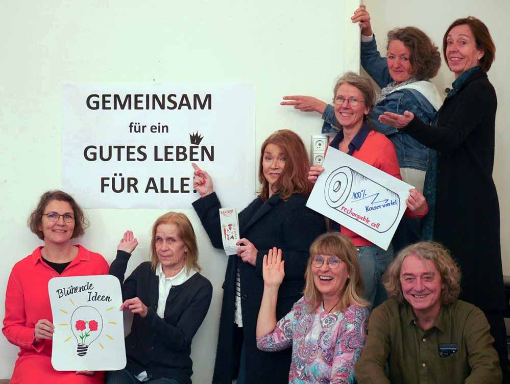 „Gutes Leben für Alle“ im Kaiserviertel ist das Thema der Veranstaltung der Nachbarschaftsinitiative KA!SERN.