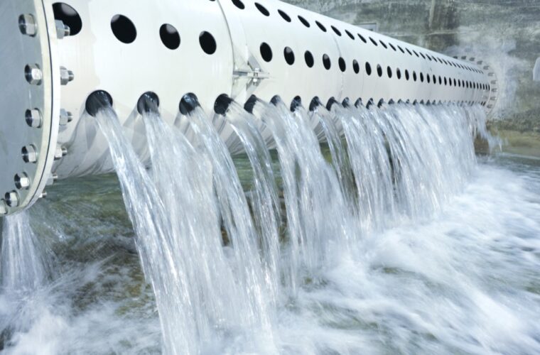 Trinkwasser im Hochbehälter in Dortmund.