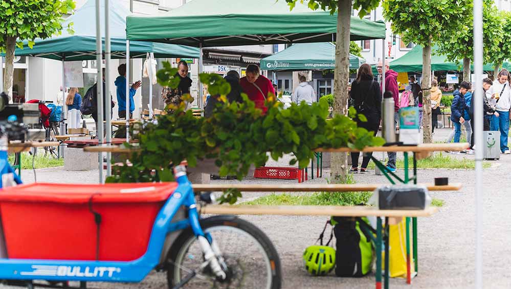 Die Mitmachbörse bietet in diesem Jahr viele Ideen und Anregungen zum großen Themenfeld Upcycling.