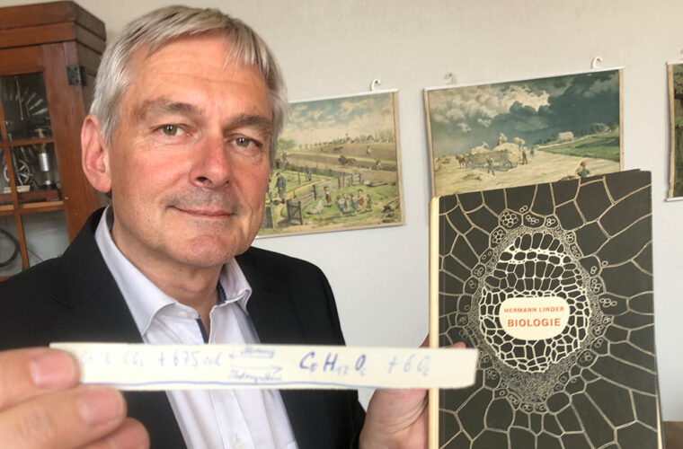 Michael Dückershoff mit Spicker aus 1960-ern.