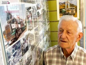 Horst Duffe kam 1959 als Kraftfahrer zur DAB. Als „Botschafter“ kutschierte er den DAB-Truck rund um die Welt.