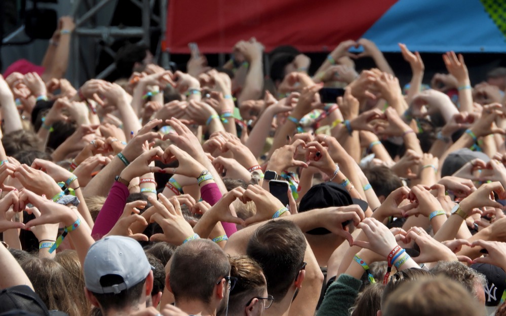 Trotz der zahlreichen Regenschauer war die Stimmung bei Juicy Beats gut.