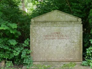 Grabmal Ludwig Hammerschlag auf dem Hauptfriedhof