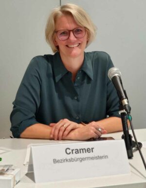 Astrid Cramer (Grüne) ist die neue Bezirksbürgermeisterin der Innenstadt-West.